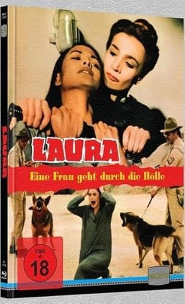 LAURA - EINE FRAU GEHT DURCH DIE HÖLLE - wattiertes Mediabook Cover A – limitiert auf 500 Stück (Blu