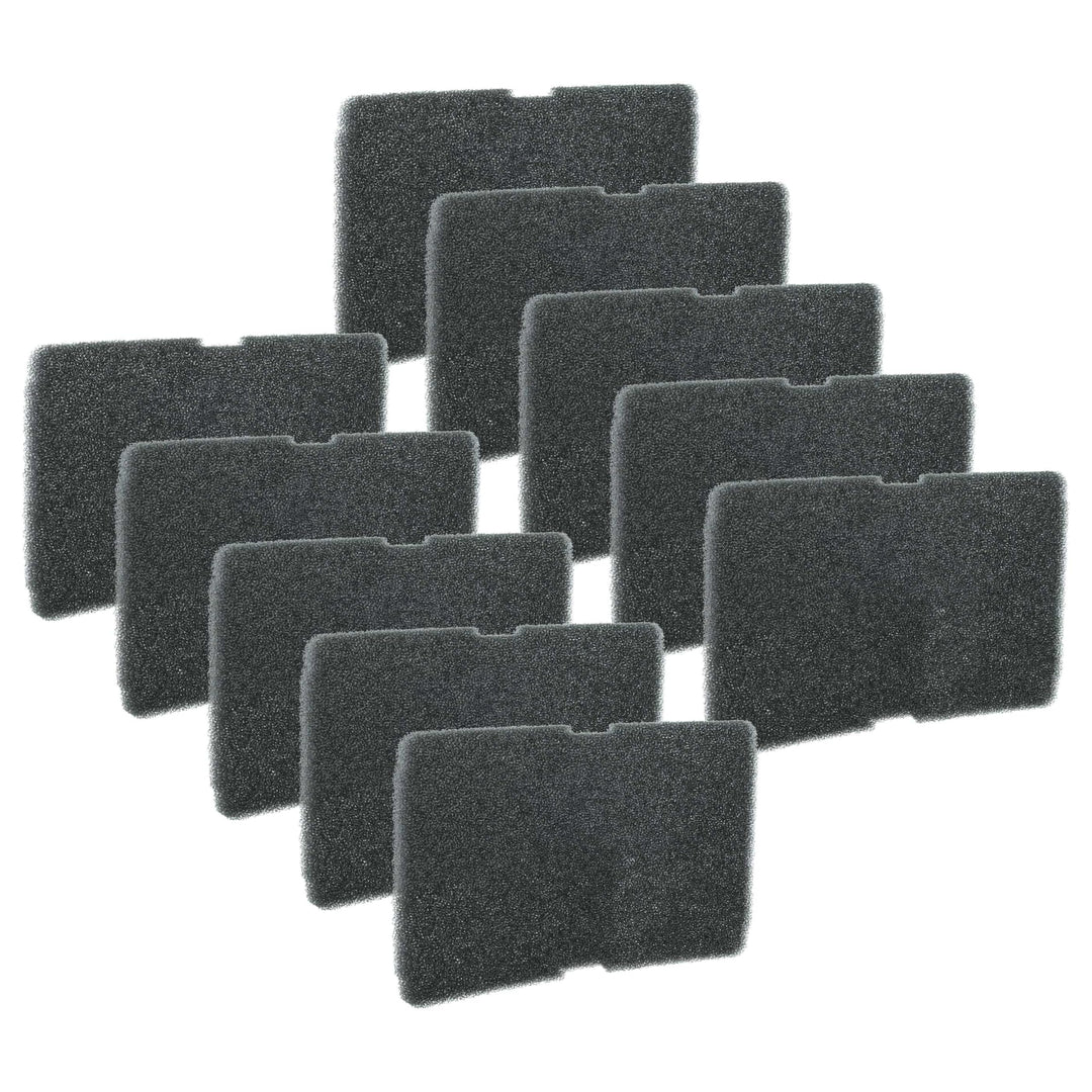 vhbw 10x Schwammfilter kompatibel mit Beko DPY 8405, DPY 8404 X, DPY8405GX, DPY 8405 GXB 2, DPY 8405