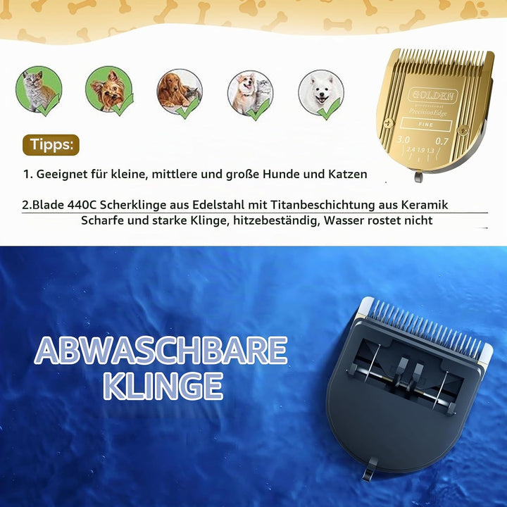 BESTBOMG 5-in-1 Pro Animal Ersatzklingen kompatibel mit Arco, Bravura, Chromado, Creativa, Figur und