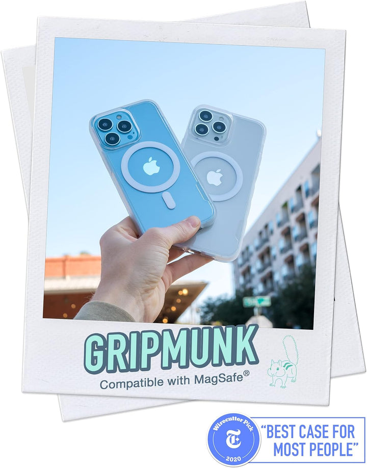 Smartish iPhone 13 Pro Max Slim Case – Gripmunk kompatibel mit MagSafe [leicht + schützend] Dünne Gr