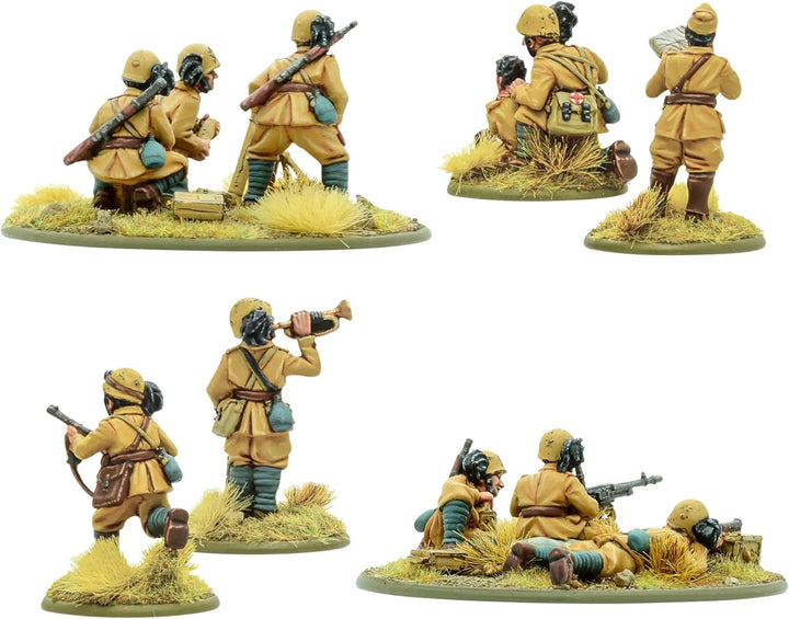Warlord Games, Bolzen-Aktion: italienische Bersaglieri-Stützgruppe
