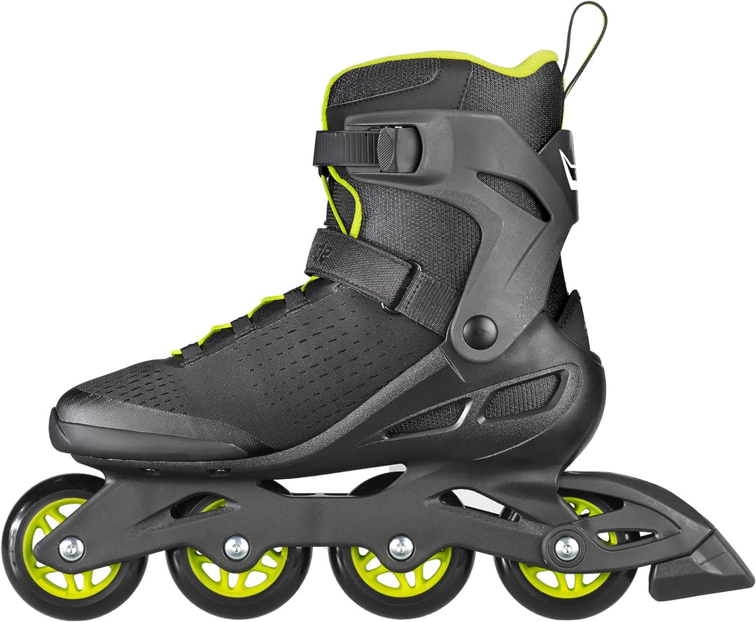 Rollerblade Herren Zetrablade Elite 45 black-limes (07967000-1A1), 45 black-limes (07967000-1A1)