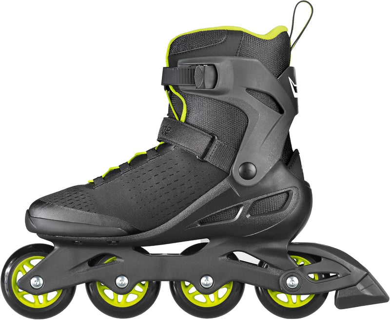 Rollerblade Herren Zetrablade Elite Inline-Skates EU: 40 (UK: 6.5 / US: 7.5) SCHWARZ/LIME, EU: 40 (U