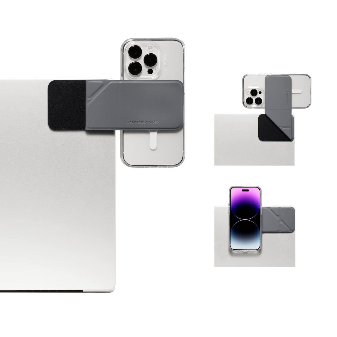 MOFT Magnetische Laptop iPhone Halterung, Schlanke Faltbare Verstellbare Telefon-Monitor-Seitenhalte