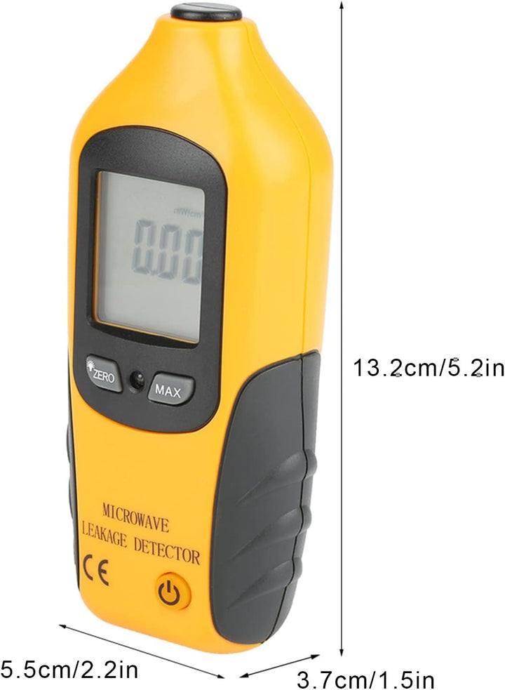 HT M2 Mikrowellenstrahlungsleckdetektor Hochpräzises Digitales LCD-Display Mikrowellenstrahlungsmess