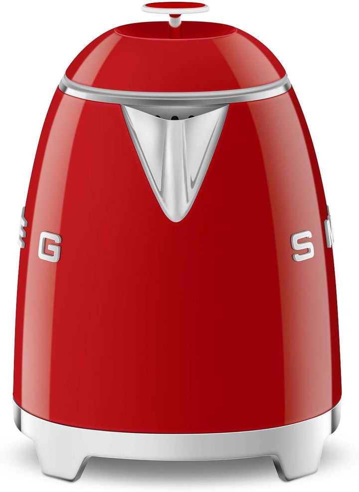Smeg KLF05RDEU Mini Wasserkocher Rot 0.8 Liter Rot, 0.8 Liter Rot