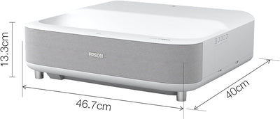 Epson EH-LS300W Full HD 1.080p Ultrakurzdistanz-Laserprojektor (3.600 Lumen, Kontrastverhältnis 2.50