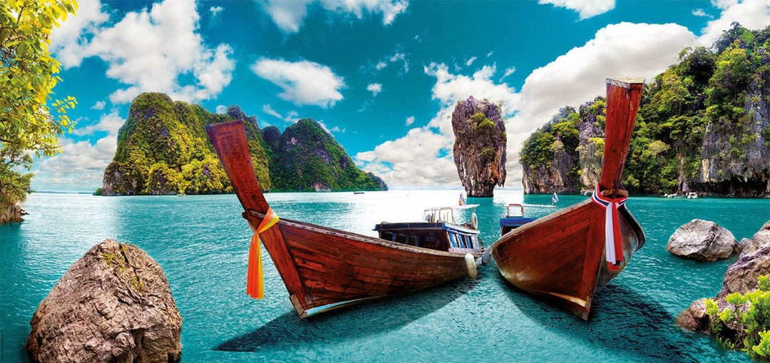 Educa 18581, Phuket, 3000 Teile Panorama Puzzle für Erwachsene und Kinder ab 12 Jahren, Thailand, As