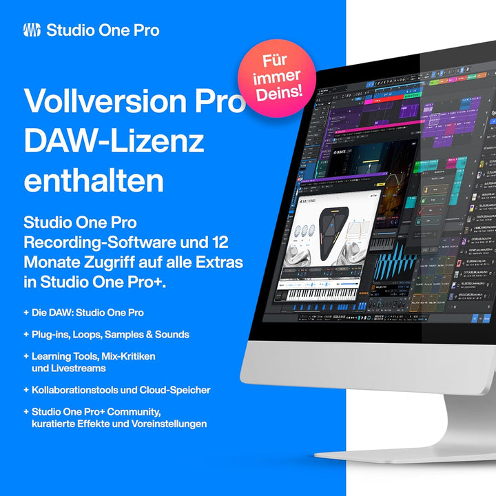 PreSonus Quantum 2626, 26x26, Thunderbolt 3, Geringe Latenz Audio-Interface mit Software-Bundle inkl