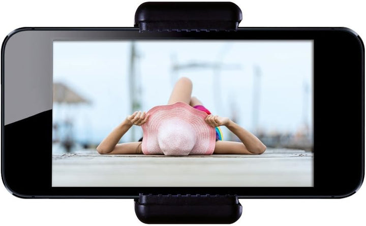 Rollei Smartphone Halterung - universeller Halter für ihr Smartphone mit 1/4“ Gewinde an der Unter-