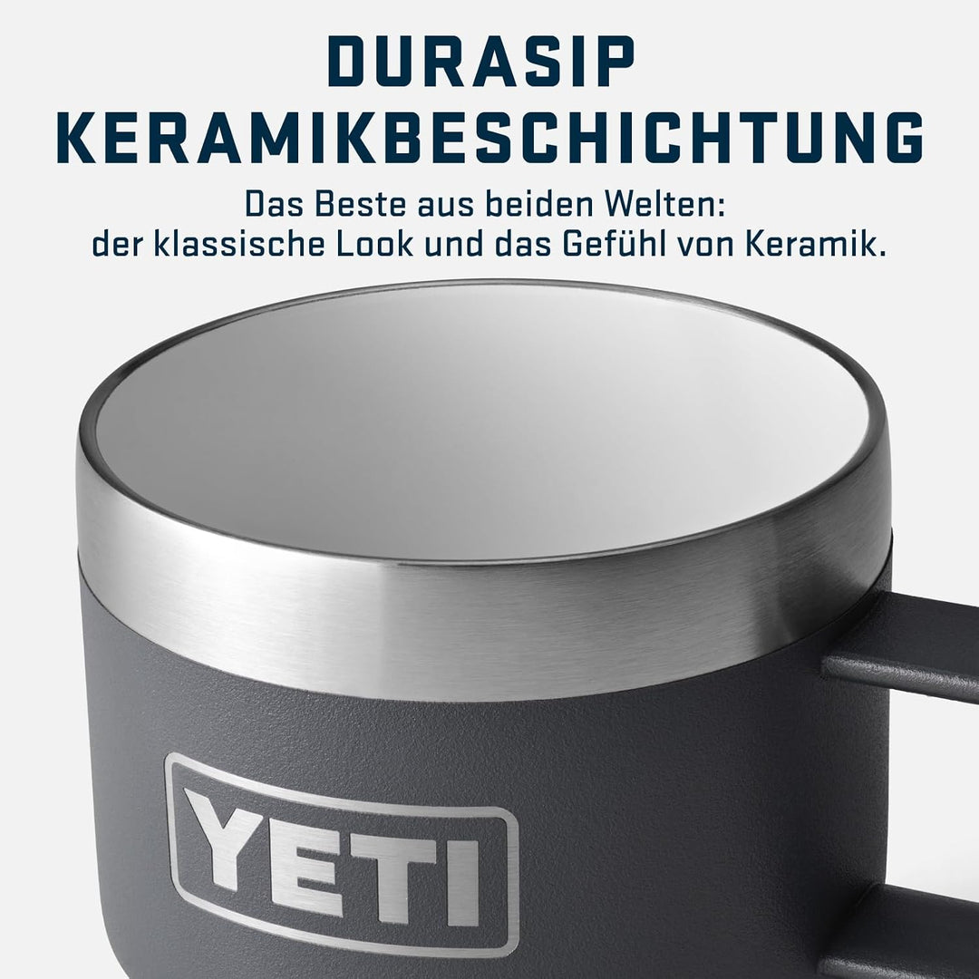 YETI Rambler Stapelbare Tasse Mit DuraSip Keramikbeschichtung, Tropical Pink, 2 Pack 6 oz (177 ml),
