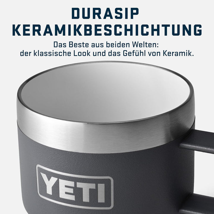 YETI Rambler Stapelbare Tasse Mit DuraSip Keramikbeschichtung, Tropical Pink, 2 Pack 6 oz (177 ml),