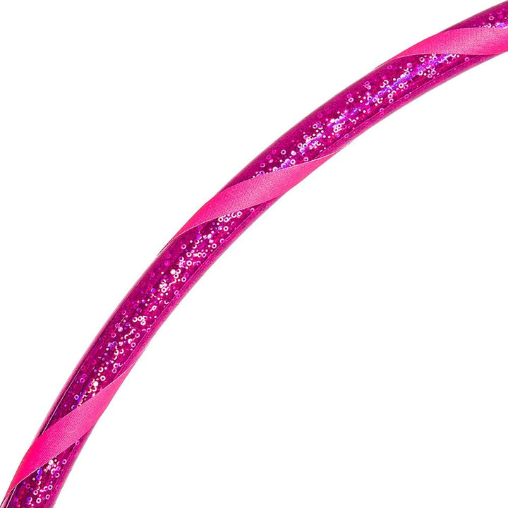 Glamour Hula Hoop Reifen Ø60/70/80/90/100cm Pink Ø90cm, Pink Ø90cm
