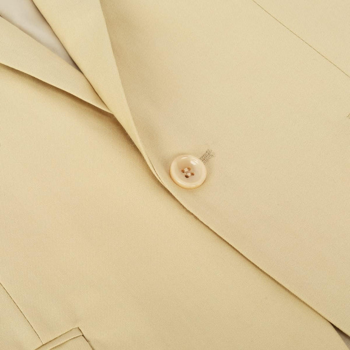 Allthemen Sakko Herren Slim Fit Anzugjacke EIN Knopf Sakko für Business M Beige, M Beige