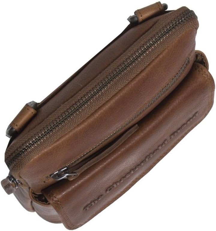 The Chesterfield Brand Wax Pull Up Lou Umhängetasche Leder 16 cm Cognac Einheitsgrösse, Cognac Einhe