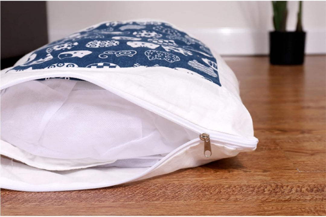 Halbgeschlossener Katzenschlafsack, selbstwärmendes Katzennestbett, Haustiermatte, Teppich mit Kisse