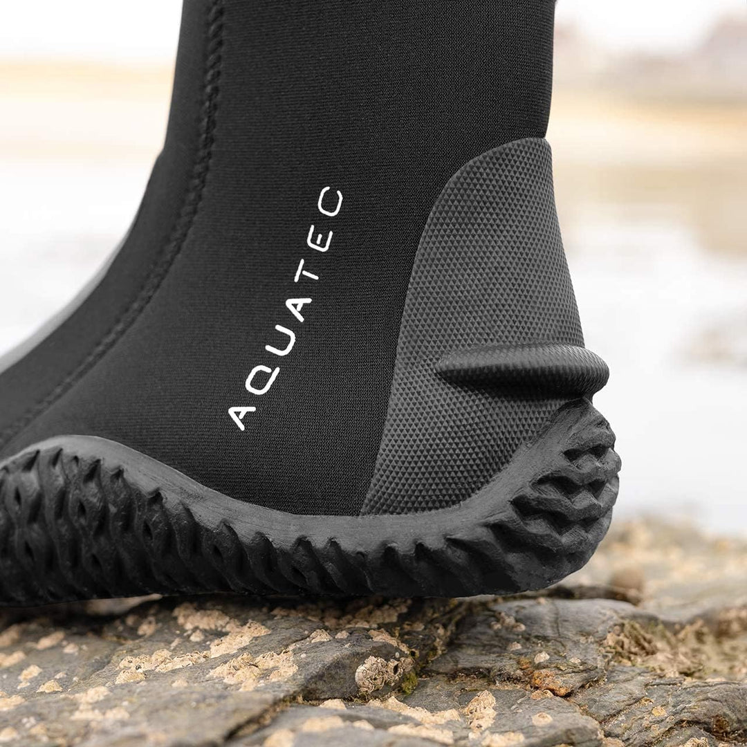 AQUATEC Neoprenschuhe Unisex Erwachsene | 5 mm Neopren | Gr. 35-46,5, 35