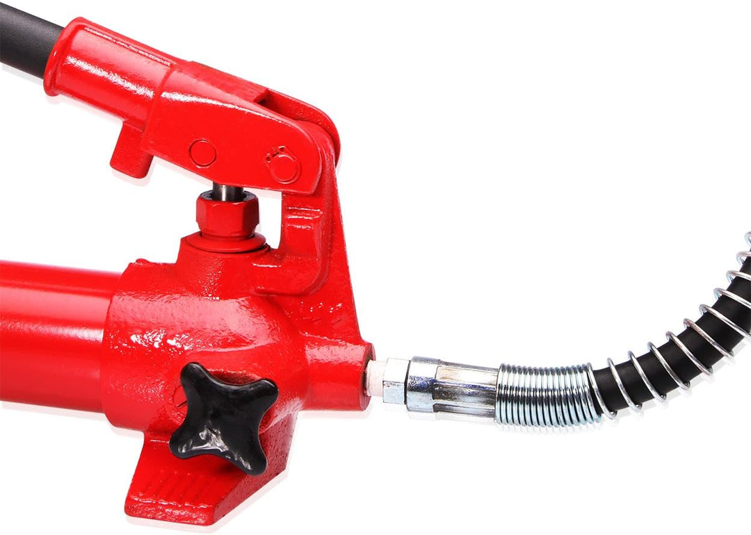 Hydraulik Handpumpe mit Pumpstange 10 to. für Richtsatz Spreizer Druckzylinder