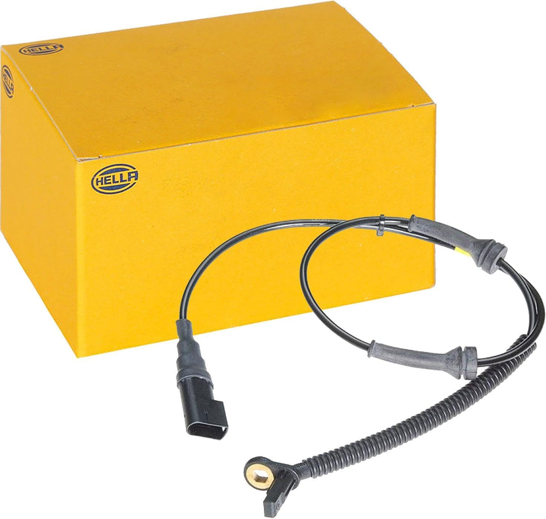HELLA 6PU 009 106-911 Sensor, Raddrehzahl - 12V - Vorderachse beidseitig - Kabel: 693mm