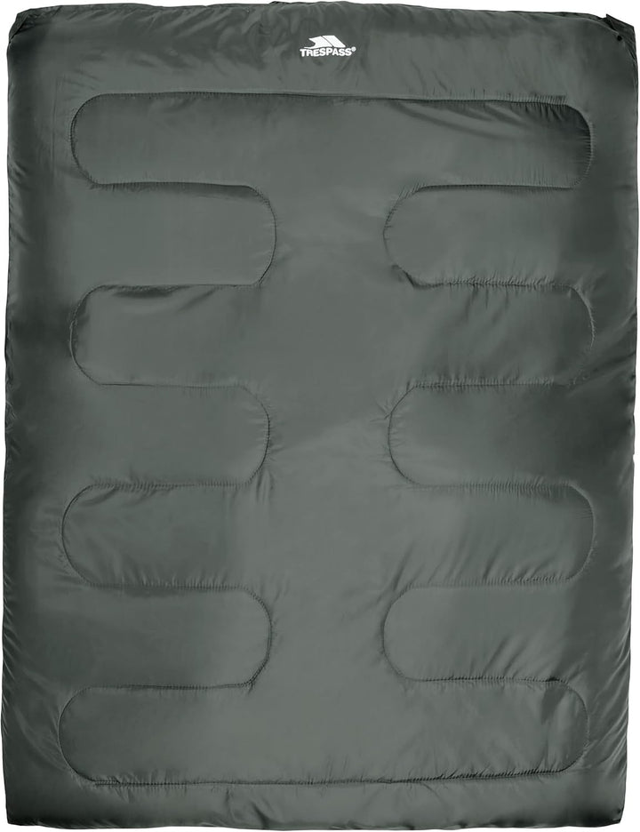 Trespass Catnap Unisex-Schlafsack für 3 Jahreszeiten, wasserabweisend, für Erwachsene moos, moos