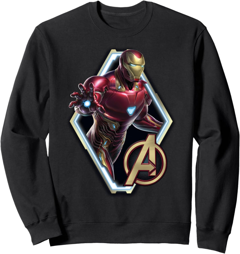 Marvel Avengers: Endgame Iron Man Tech Frame Portrait Sweatshirt