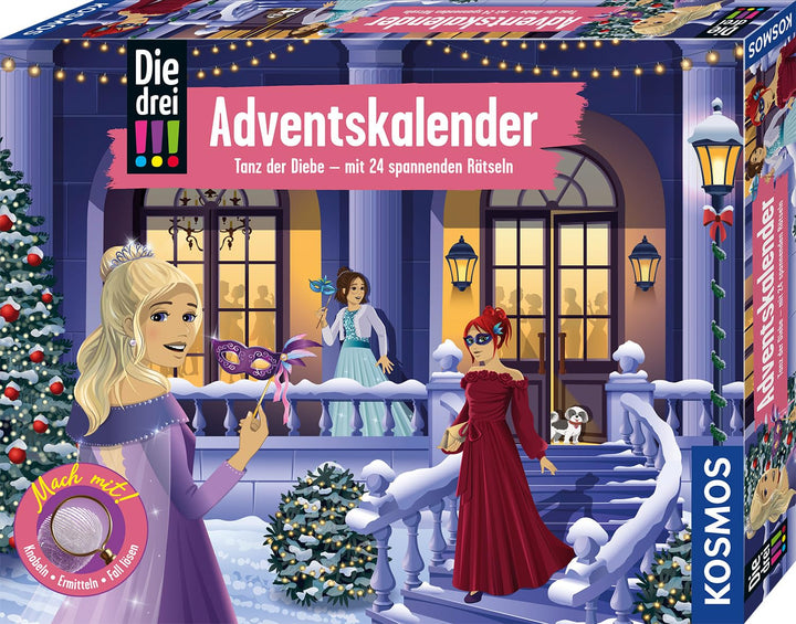 KOSMOS Die drei !!! Adventskalender 2026, Tanz der Diebe