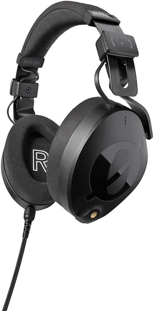 Rode NT-USB Mini Kondensator-Mikrofon + NTH-100 Studio-Kopfhörer + keepdrum Mikrofasertuch