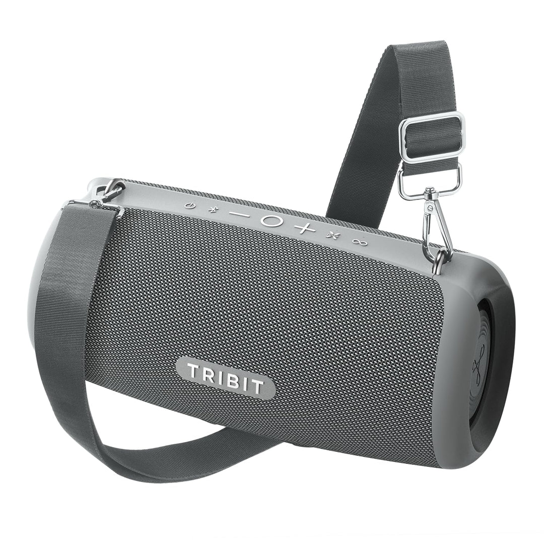 Tribit StormBox Lava Bluetooth Lautsprecher Gross, 80W Outdoor Lautsprecher - 24 Std., IP67 Wasserdi