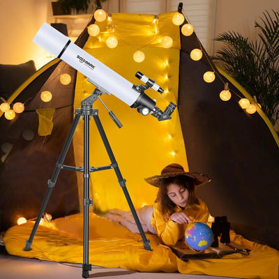 Teleskope für Erwachsene Astronomie, 80mm Aperture 900mm Professional Refraktor Telescope für Kinder