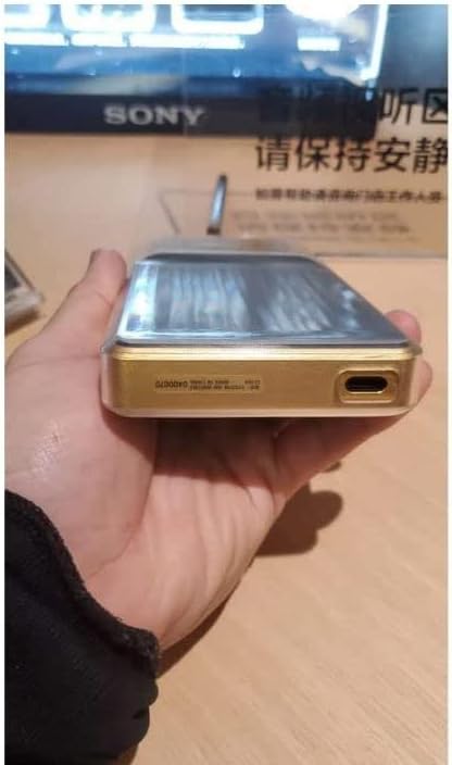 Weiche transparente TPU-Hülle kompatibel mit Sony Walkman NW-WM1ZM2 NW-WM1AM2, ultradünne TPU-Gel-Hü