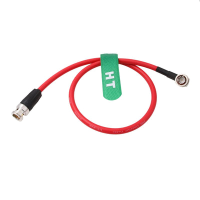 HangTon 12G SDI Raw 4K 60p Video Kabel rechtwinklig auf gerade BNC 75 ohm Koaxial abgeschirmt für So