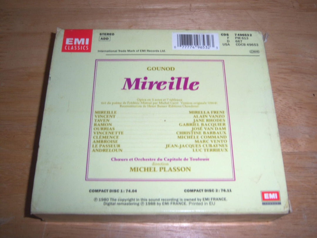 Mireille (französische Gesamtaufnahme), Audio-CD