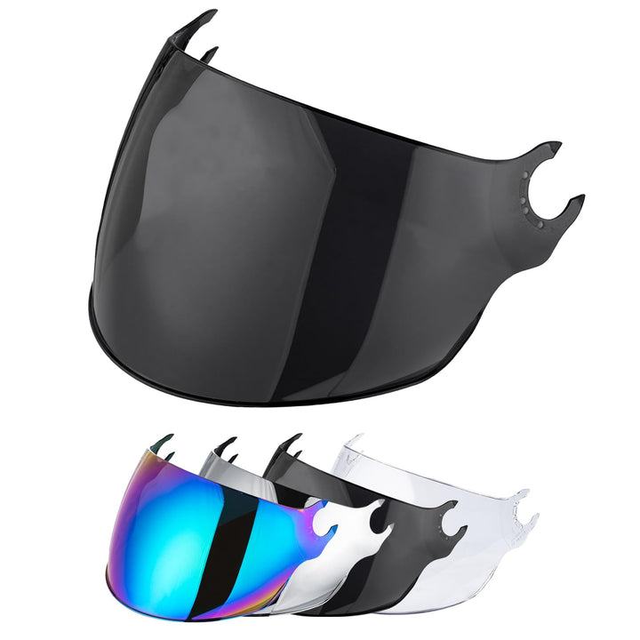 Helm Visier für LS2 of562,Motorrad Wind Schild Helm Objektiv Visier,Motorradhelm Visier,Integralhelm