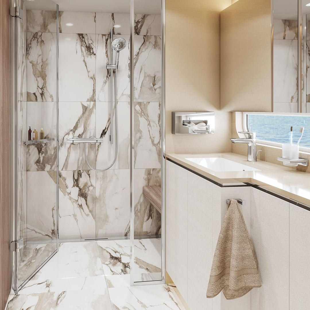 hansgrohe Kosmetiktuchox AddStoris, Taschentuchbox, Chrom, Chrom