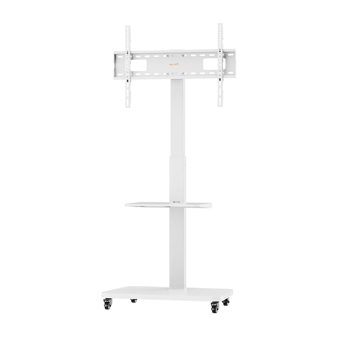myWall HP108WL Standfuss für Flachbildschirme 37“ - 75“ (94-190 cm), Belastung bis 40 kg, weiss 20 J