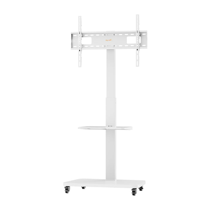 myWall HP108WL Standfuss für Flachbildschirme 37“ - 75“ (94-190 cm), Belastung bis 40 kg, weiss 20 J
