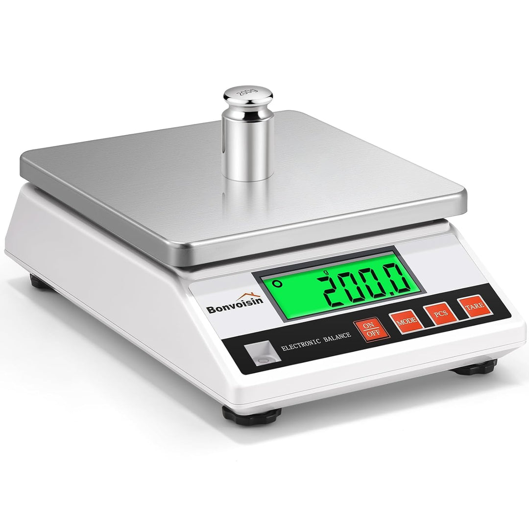 Bonvoisin 6000g, 0.1g Hochpr?zise Digitale Elektronische Waage Industrielle Z?hlwaage Küchenschmuckw