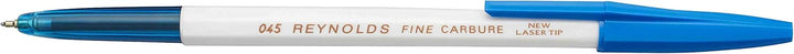 Reynold's 045 Fein Carbure Nicht Verwischen Ball Punkt Stifte Blau - Blau, 60
