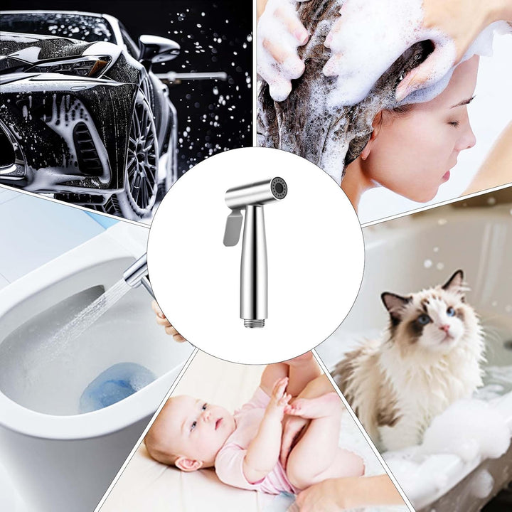 WEIDMAX Bidet-Handbrause,Hohe Powered Hand gehalten Bidet Sprayer Premium Edelstahl gebürstet Spraye