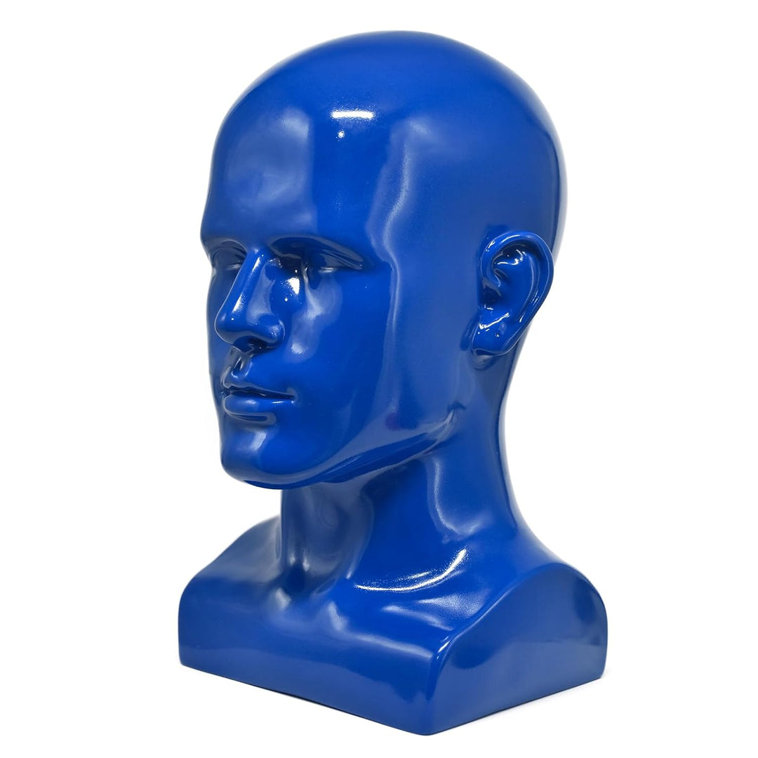 Professioneller Mannequinkopf für Herren, für Perücken, Hüte, Kopfhörer, Masken, Sonnenbrillen, Schm