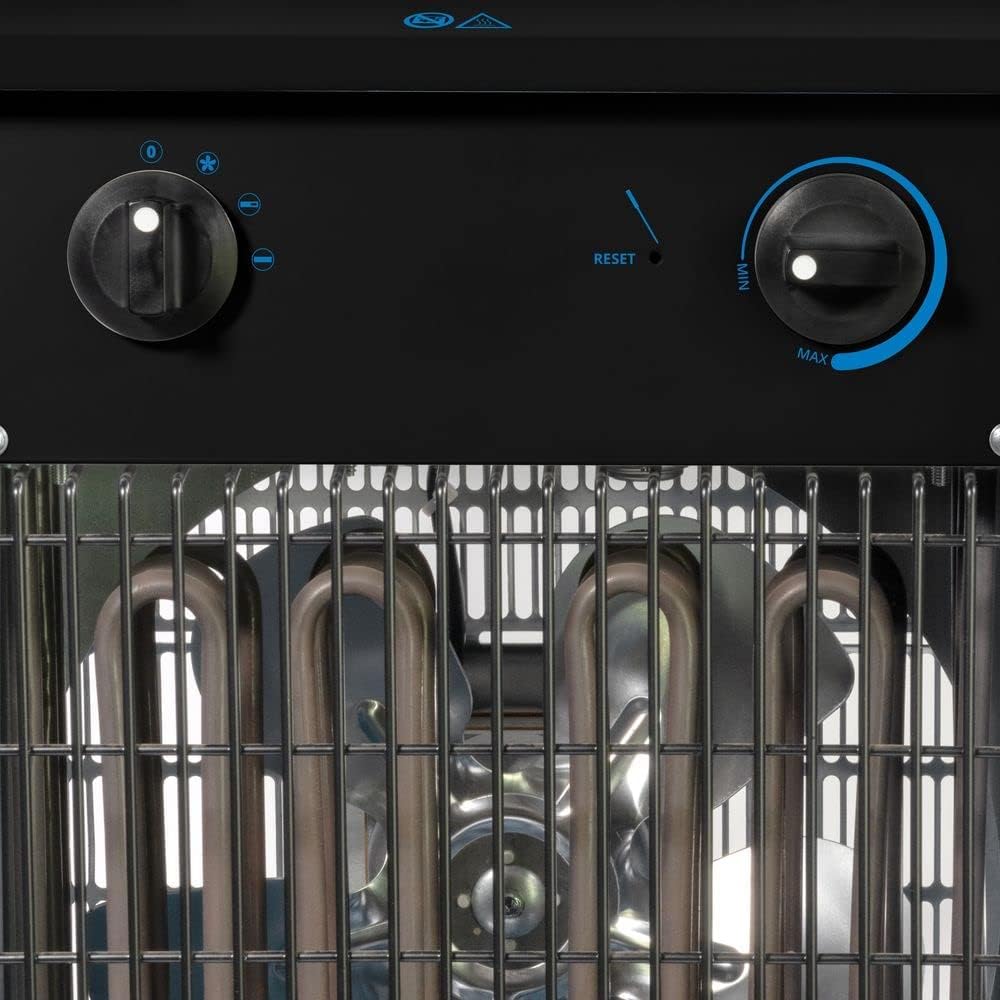Güde 85013 Elektroheizer GH 9 EV 4.5 kW, Blau