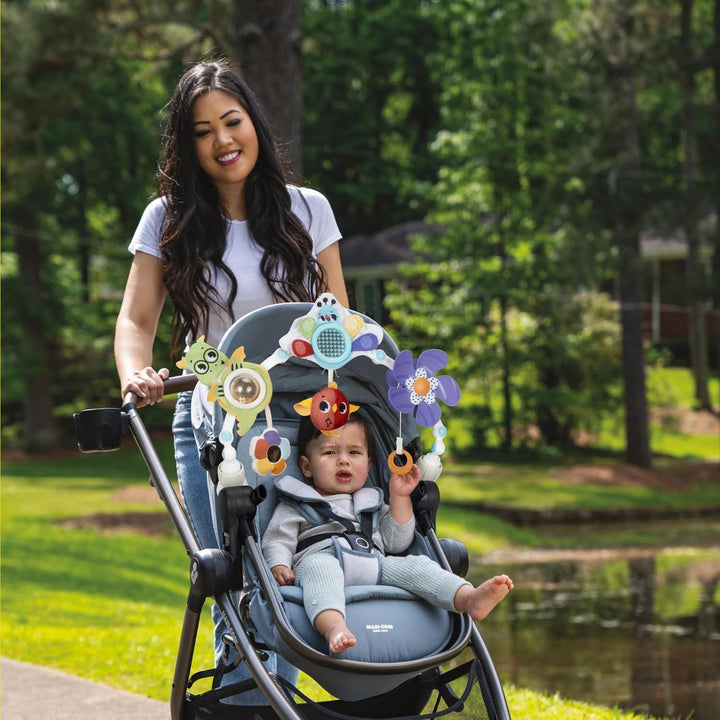 Tiny Love Musical Nature Stroll Arch, Kinderwagen Spielzeug Baby, 0+ Monate, Universell Anpassbare C