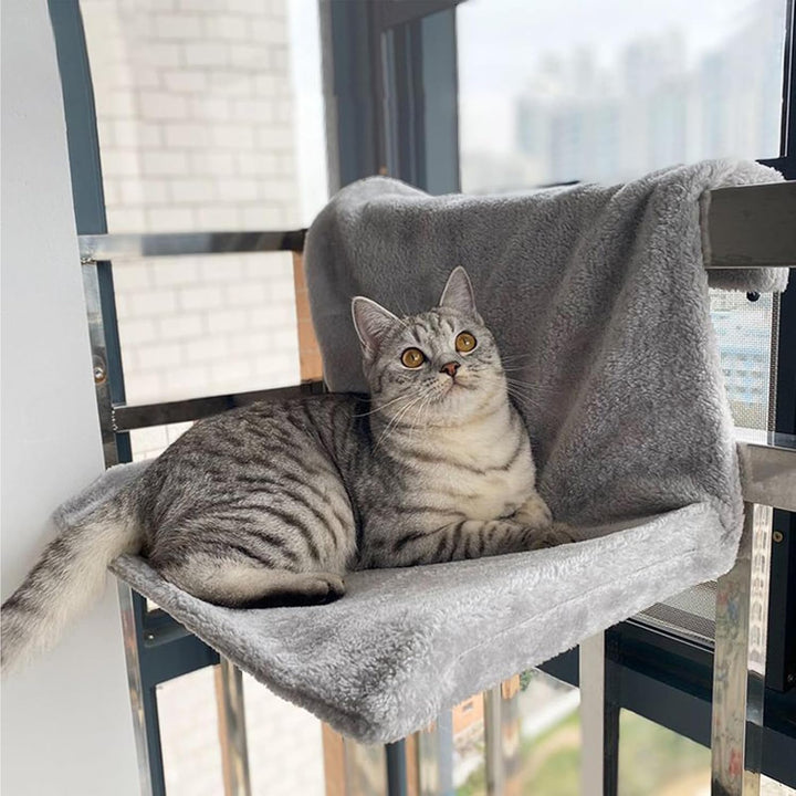 Heizkörperbett für Katzen,Katzenheizungsliege Katzenhängematte für Heizungen,HeizkörperliegeKatzen,H