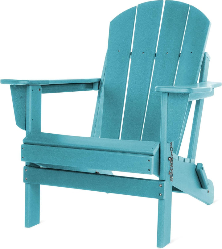 normani Original Adirondack Stuhl - Klappbarer Gartenstuhl in Holzoptik - Gemütlicher Gartensessel a