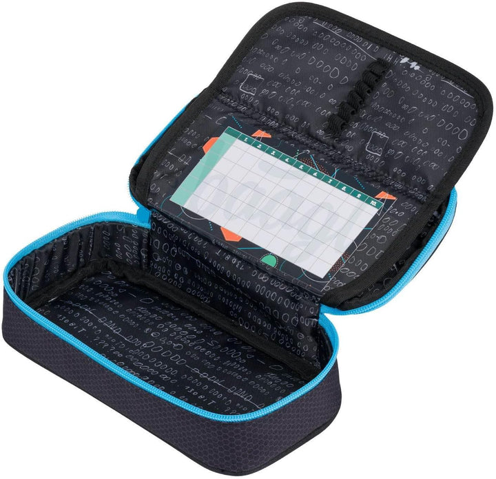 Baagl Schulrucksack Set Jungen Mädchen 3 Teilig, Schultasche ab 3. Klasse, Grundschule Ranzen mit Br