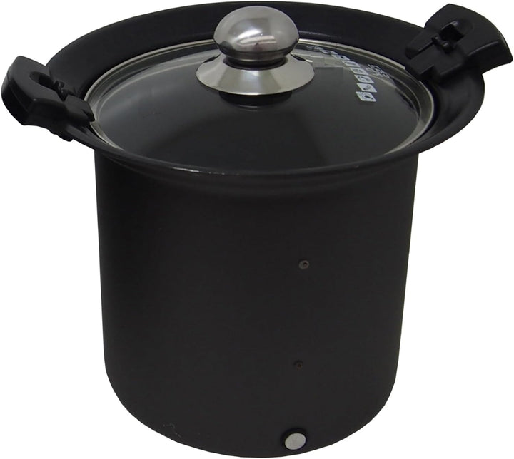 Syntrox 5 l Kleiner Mini Backofen Rotierend Satale | Miniofen | Selbstdrehend, Edelstahl, 690 Watt,