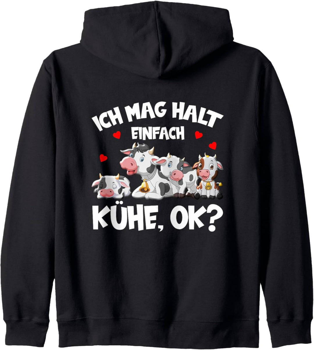 Kühe Ich Mag Halt Einfach Kühe Ok Bauer Kuh Kapuzenjacke