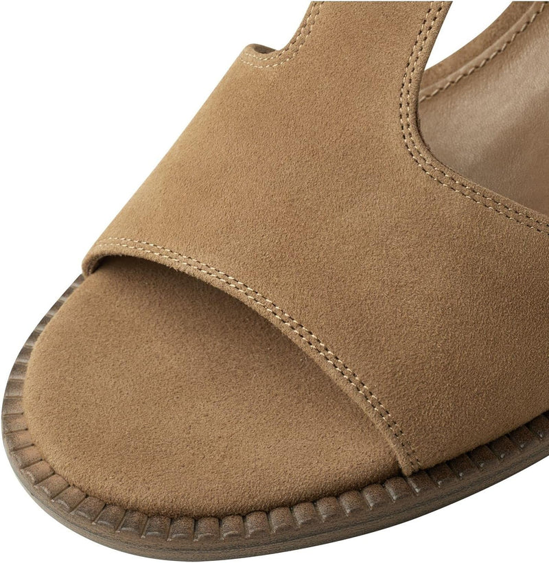 Tamaris Damen Pantolette 1-1-27206-20 weit 40 EU Camel, 40 EU Camel