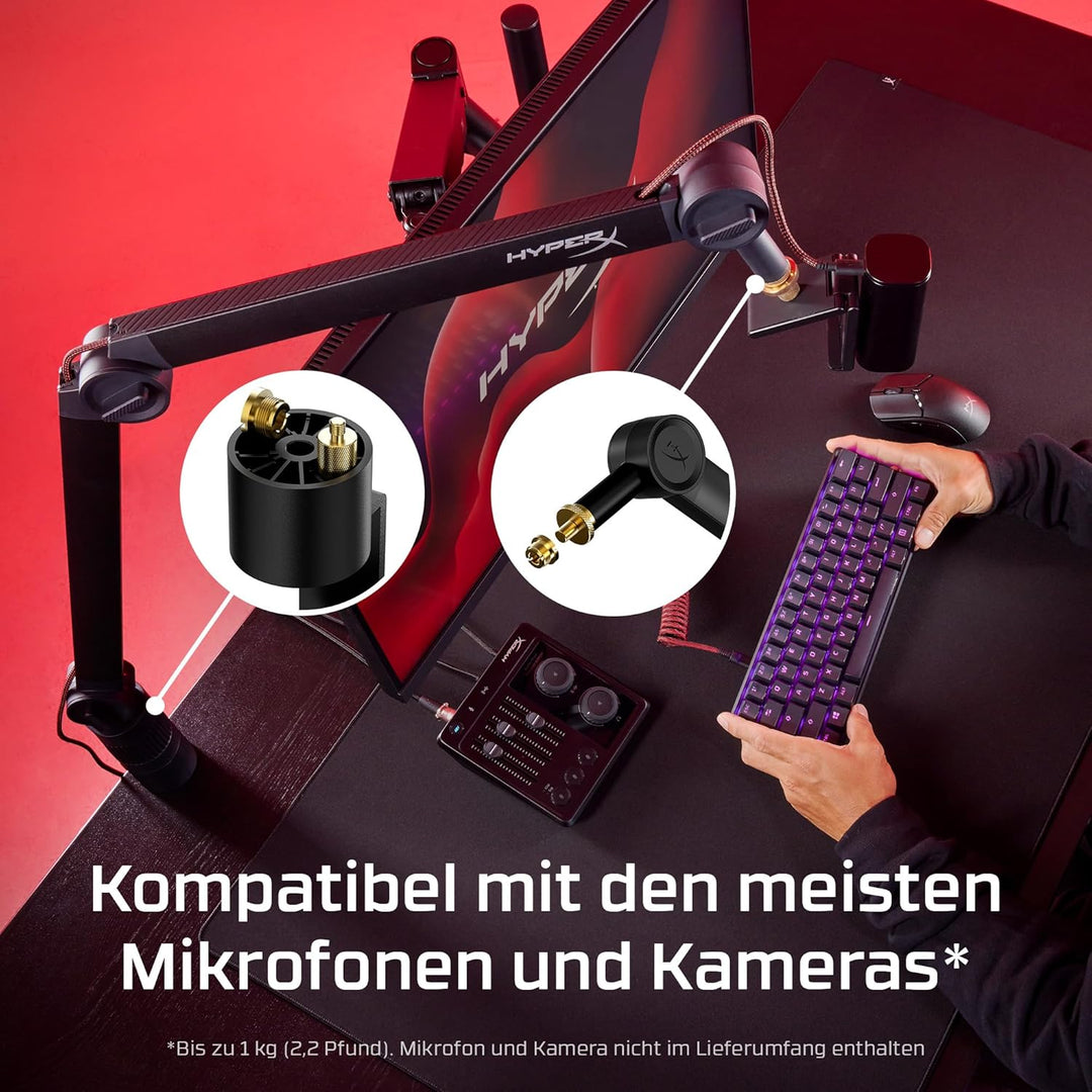 HyperX Caster Mikrofon- und Webcam-Halterung