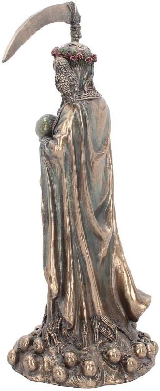 Nemesis Now Dekofigur Santa Muerte, 38 cm, Bronze